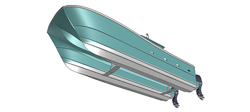 conception catamaran RIDER CS33