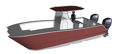 conception catamaran RIDER SF27